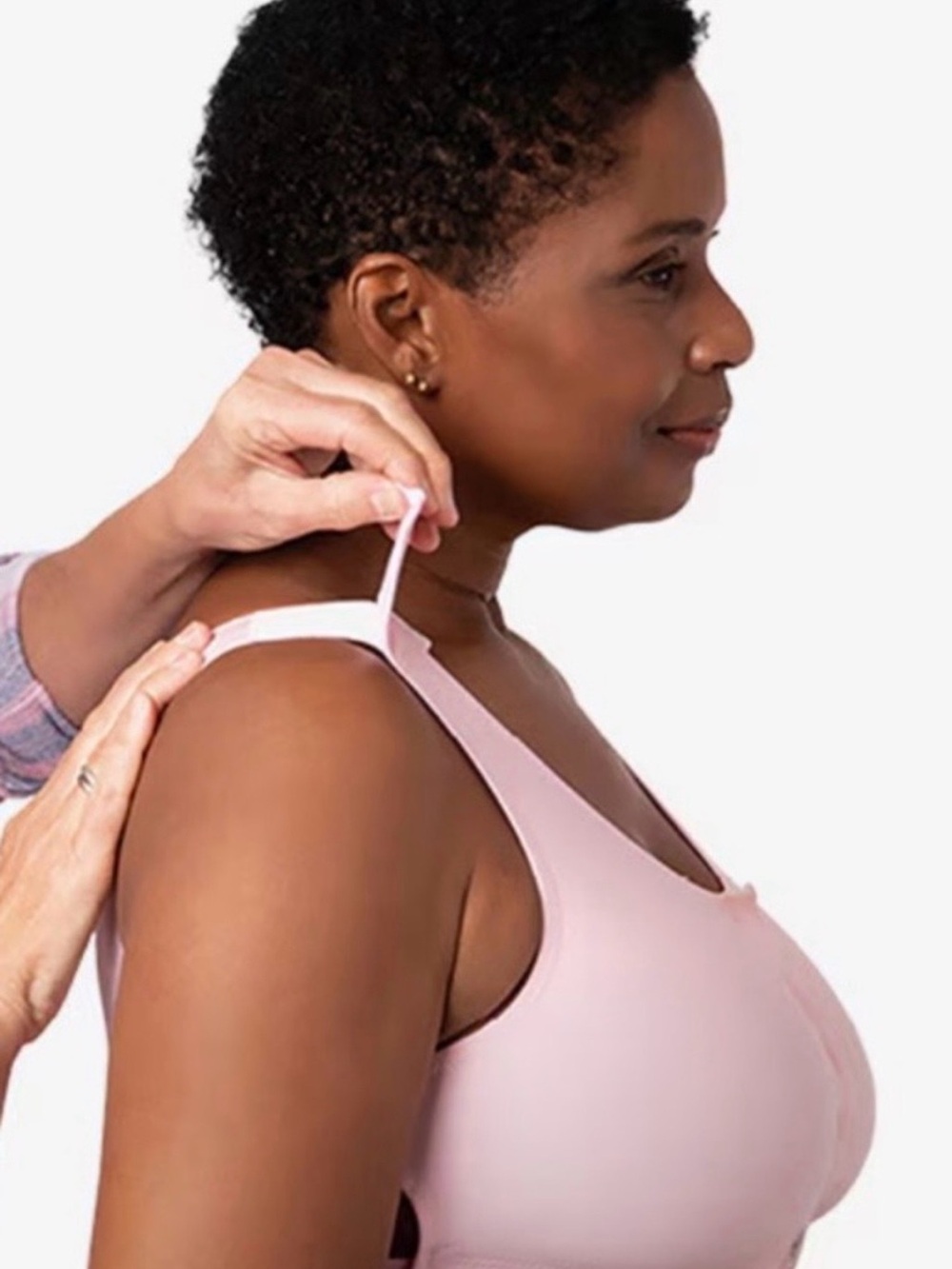 The Elizabeth Pink Surgical Bra MastHead Size Large. - Picture 4 of 6
